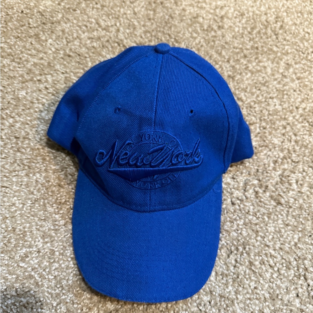 Blue New York Cap